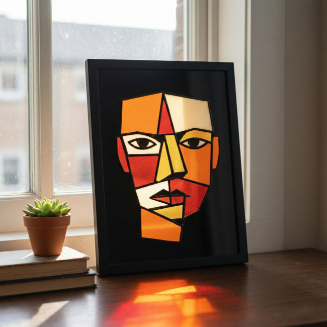 Portrait - Carmin & Ivoire